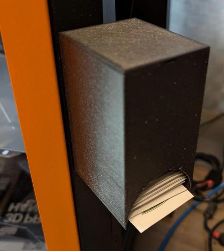 Alcohol Wipe Dispenser Compatible with Curad Prep Pads - Magnet Mounted   