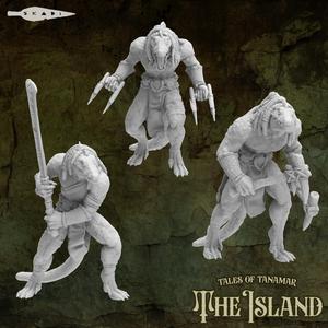 Swamp hunters (tribal lizard man)