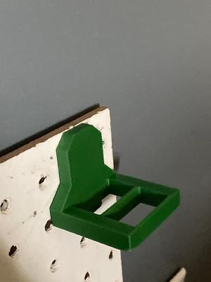 Peglock holder for 2 scissors   