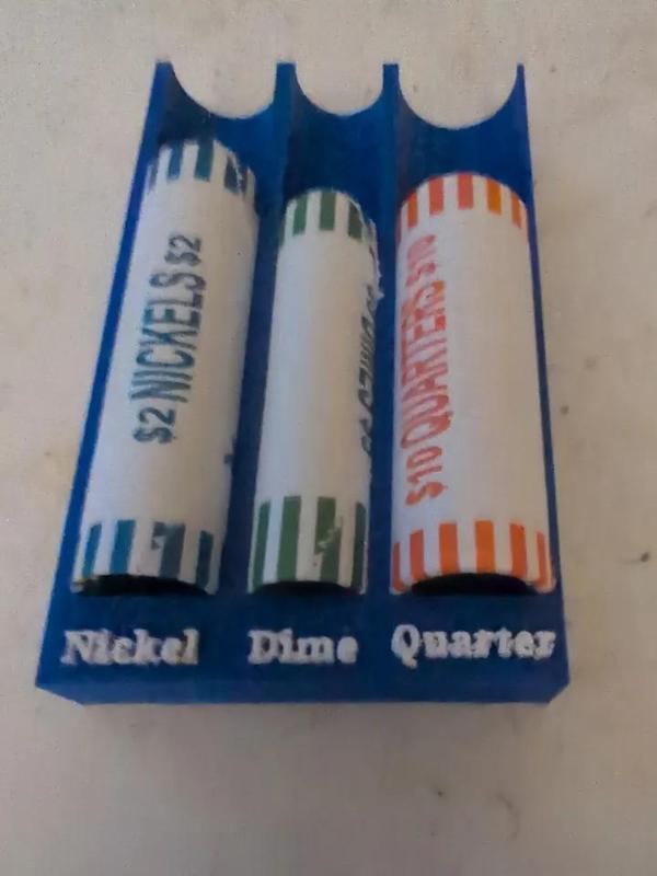 Nickel Dime Quarter Tray   