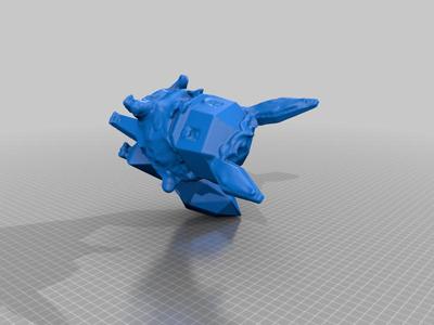 eevee lowpoly print and rescanned.
