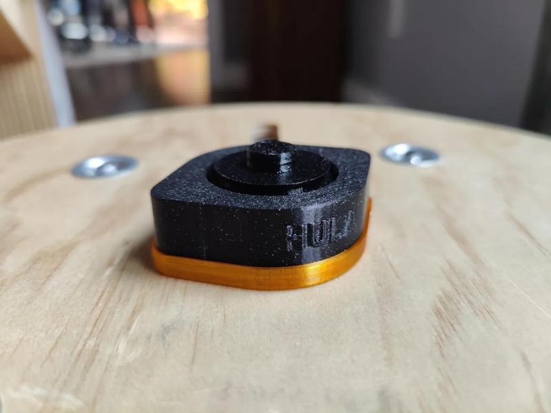 Cylindrical Rubber Foot Adaptor For Hula   