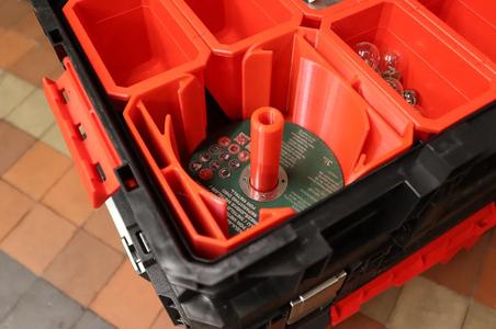QBRICK SYSTEM TWO INSERT angle grinder 125mm cutting sanding discs   