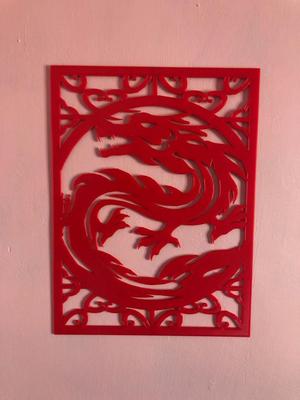 Dragon wall art