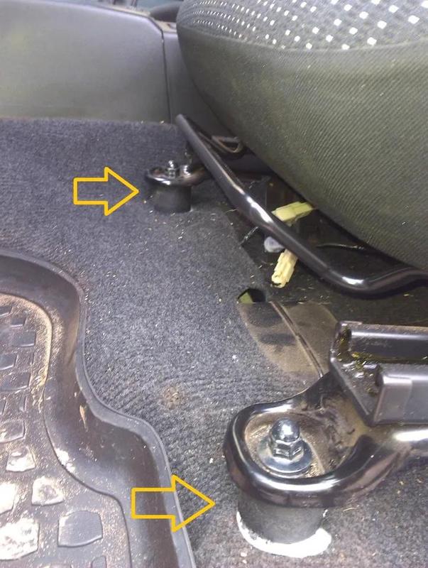 Hyundai проставки под сиденье   