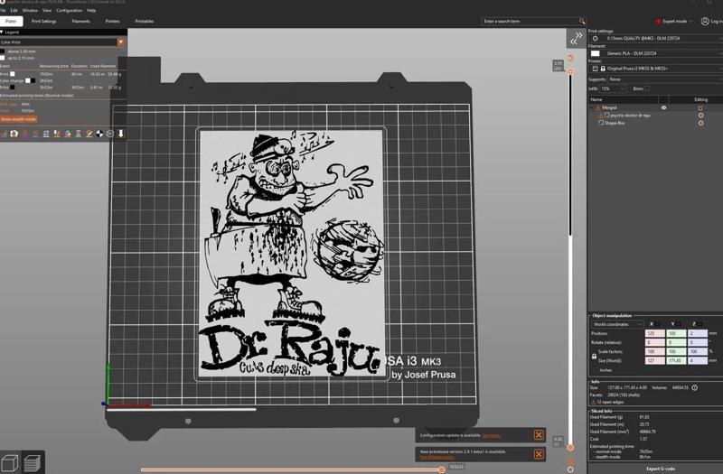 SKA band Dr Raju 3D logo   