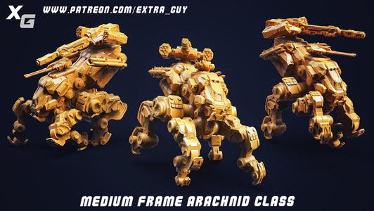 Mech Arachnid Class Medium Frame over 100mm