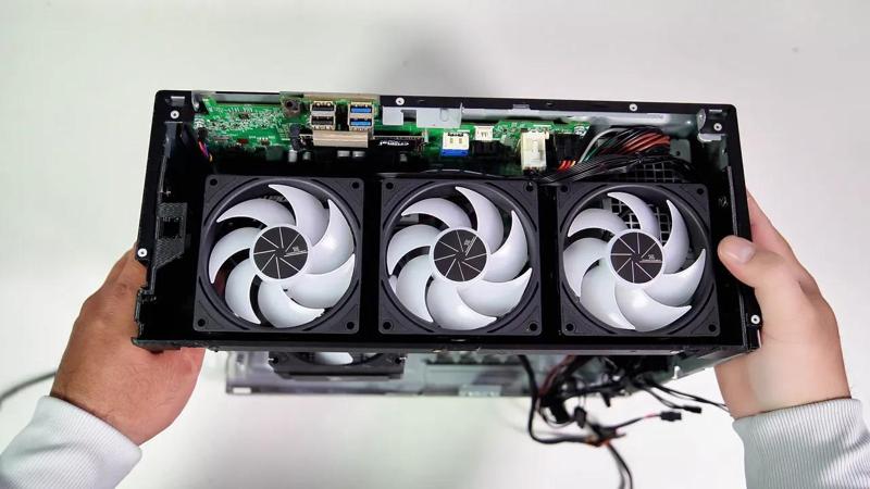 Side panel and front fan bracket compatible with 3060MT   