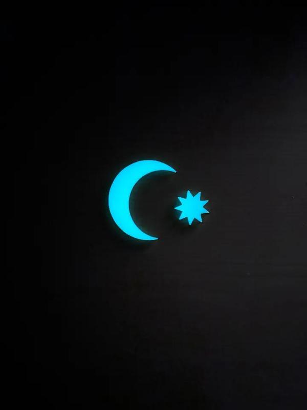 Mond und Stern   