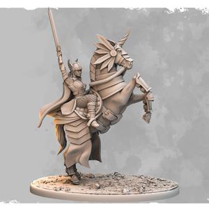 Queen Rose Trastor on Unicorn