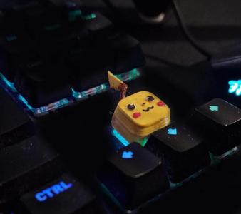 Tasto per tastiera meccanica Pikachu   