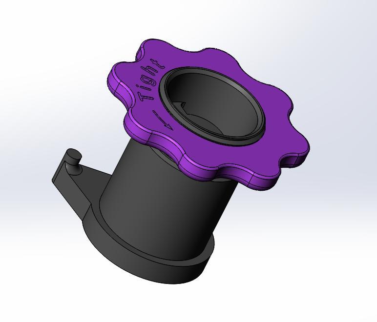 Bobbin holder for semi-automatic welding machine