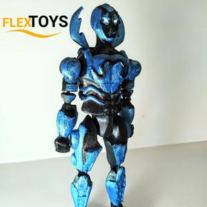 Flexi Action Figure: Blue-Beatle Performance (Titans 1/6)