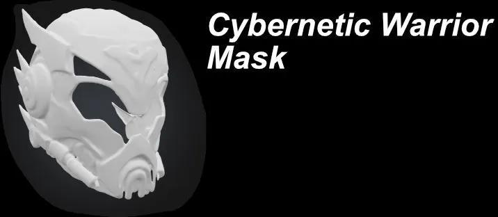 Cybernetic Warrior Mask   