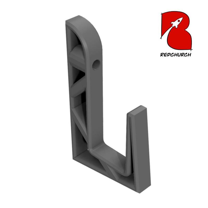 Orange Funbox 6 wall holder