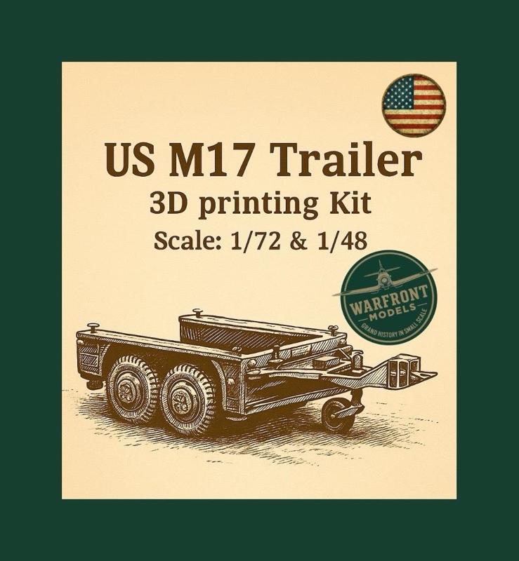 US M17 Trailer ww2