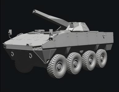 Patria amv 8x8 nemo mortar