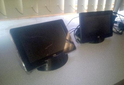 Elo 7 inch touch display stand