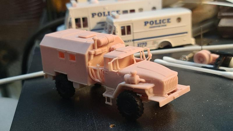 Ural 43206 4x4 Ambulance Version 01