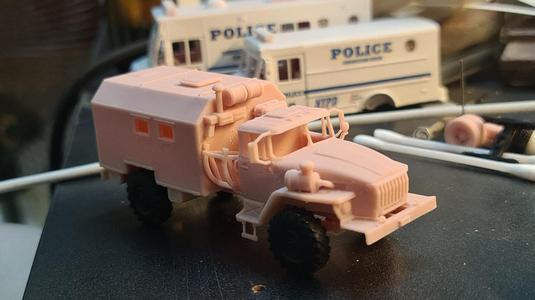 Ural 43206 4x4 Ambulance Version 01