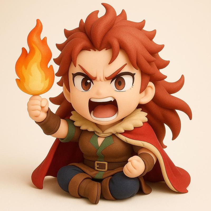 Mereoleona Vermillion Black clover chibi cute