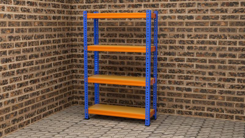 Heavy Duty Storage Rack for Garage, scale 1:12