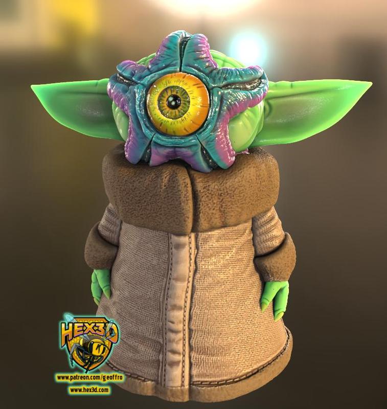 Grogu Starro Drone - The Suicide Squad