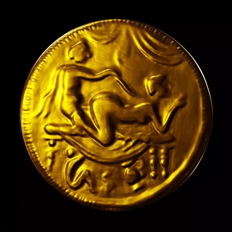 Roman Spintria Coin - High-Detail Historical Replica