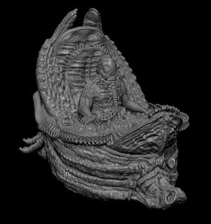 ALIEN - ENGINEER FIGURE (PILOT CABIN)