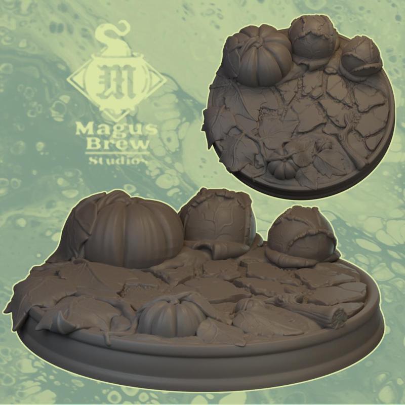 Vegetable Garden- Base-32mm&72mm Scale