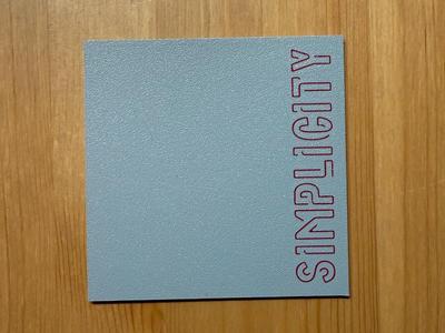 SIMPLICITY Coaster 