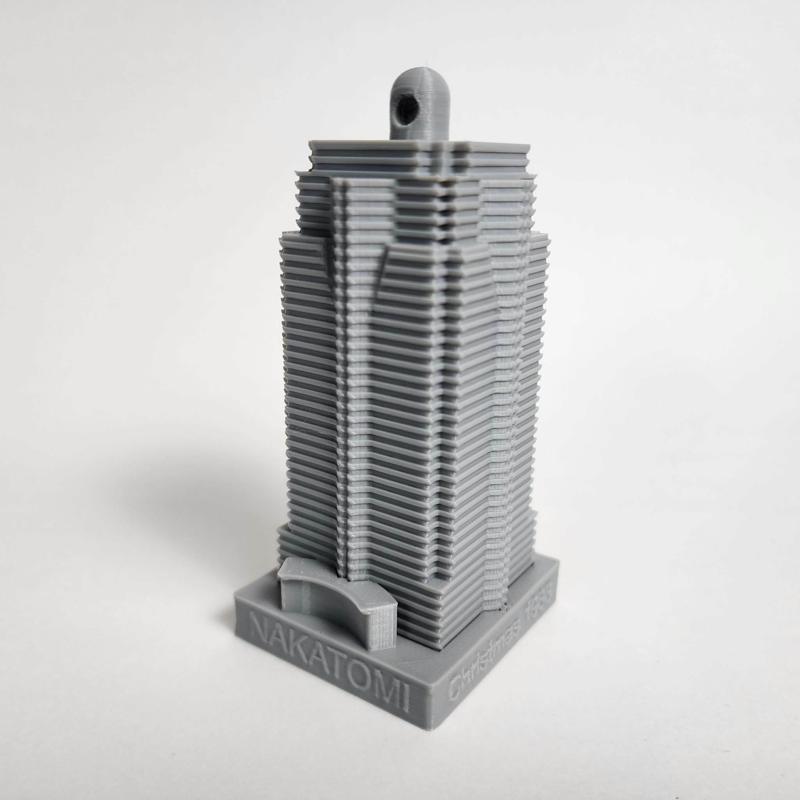 Nakatomi Tower Christmas Ornament