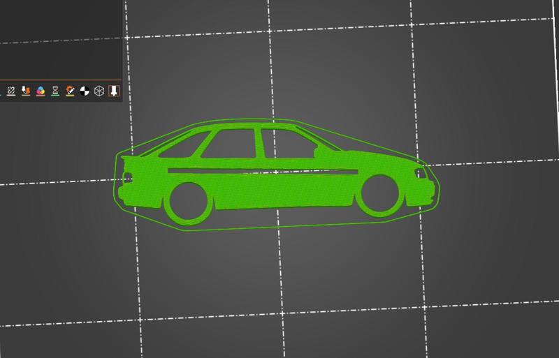 Ford Sierra side toothpaste squeezer