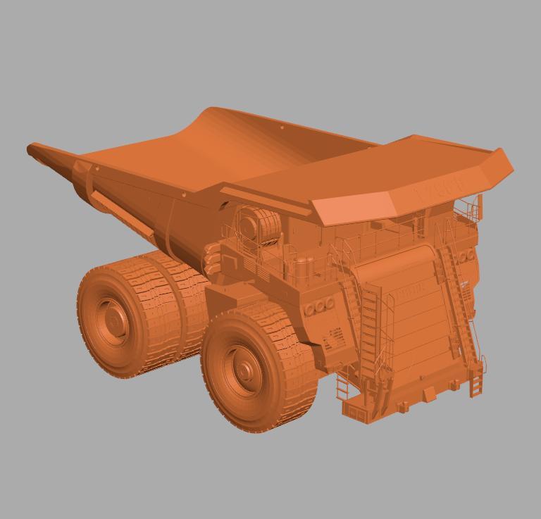 Liebherr T296 B mining truck