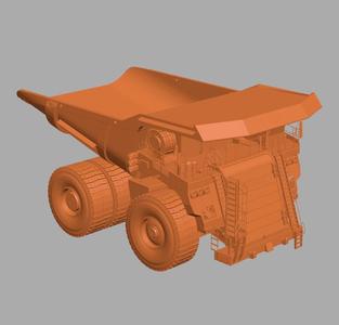 Liebherr T296 B mining truck