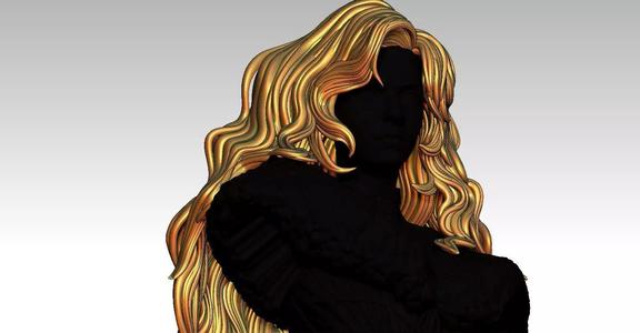 Hair girl 240