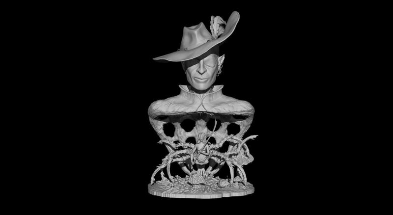 Jarlaxle bust