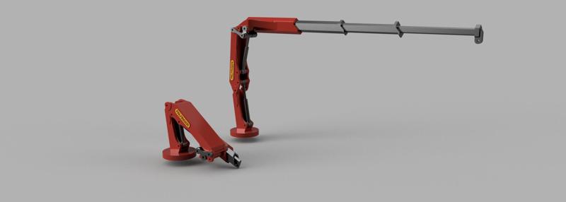 1/87 - HO Scale - Palfinger PK2700 Crane (FIXED)