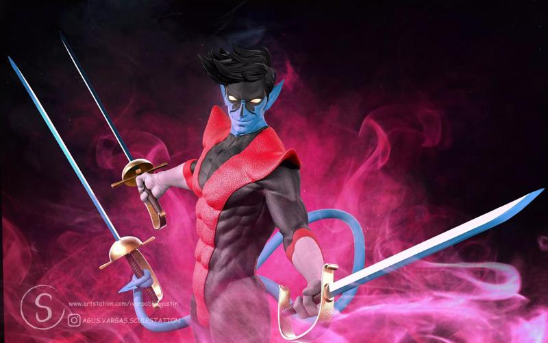 NIGHTCRAWLER X-MEN 97 FANART