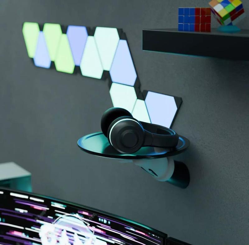 Mickey Mouse 3D Shelf  Mickey Hand Wall Mount Headphone Holder