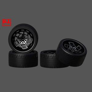 Radi8 R8CM9 Rims + Tires Set
