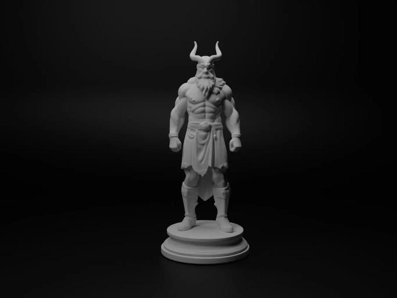 Odin Bust Chess