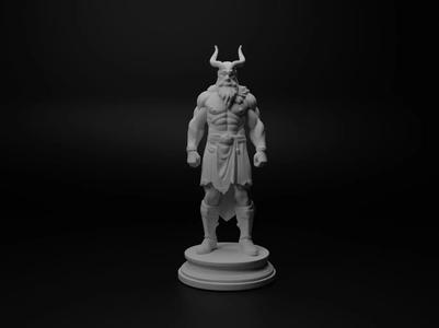 Odin Bust Chess