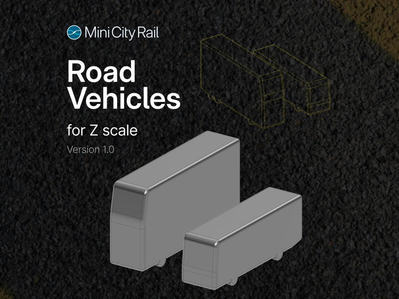 Road Vehicles for Model Railway (version 1.0)