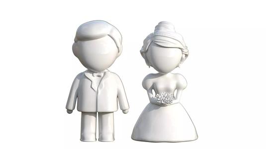 Marriage Wedding Statue