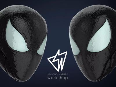 Marvels Spider Man Symbiote Mask  Halloween Scary Horror Cosplay