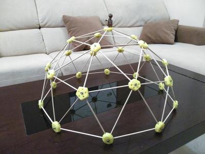 Easy assembled Geodesic Dome