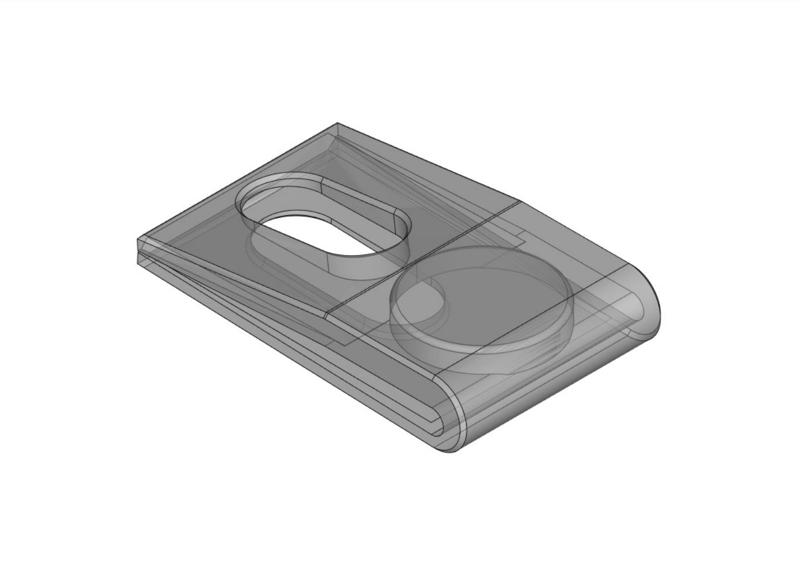 Money clip / Card holder with Chipolo ONE inside