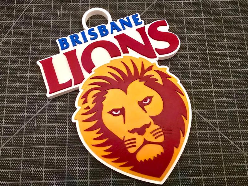 Brisbane Lions Oversized Logo Medallion