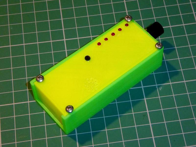 Case for Velleman Pocket VU Meter Kit MK115